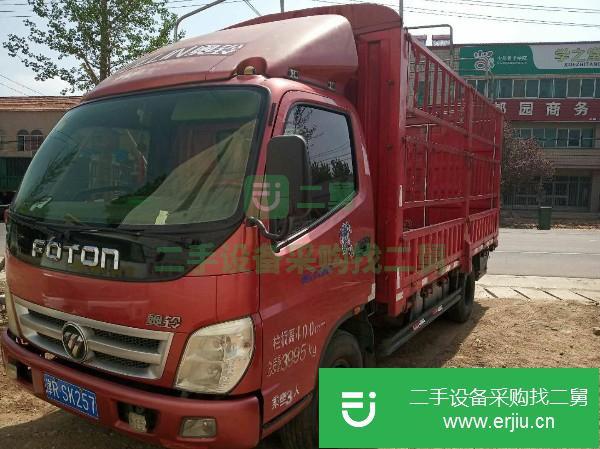 天津出售二手福田奧鈴高欄載貨車