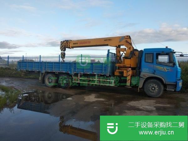 黑龍江出售二手后八12噸吊車