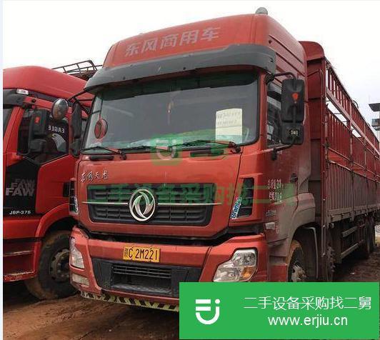 廣東出售二手東風天龍高欄載貨車