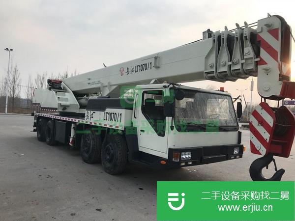 河南出售轉讓長江吊車  50噸五節臂