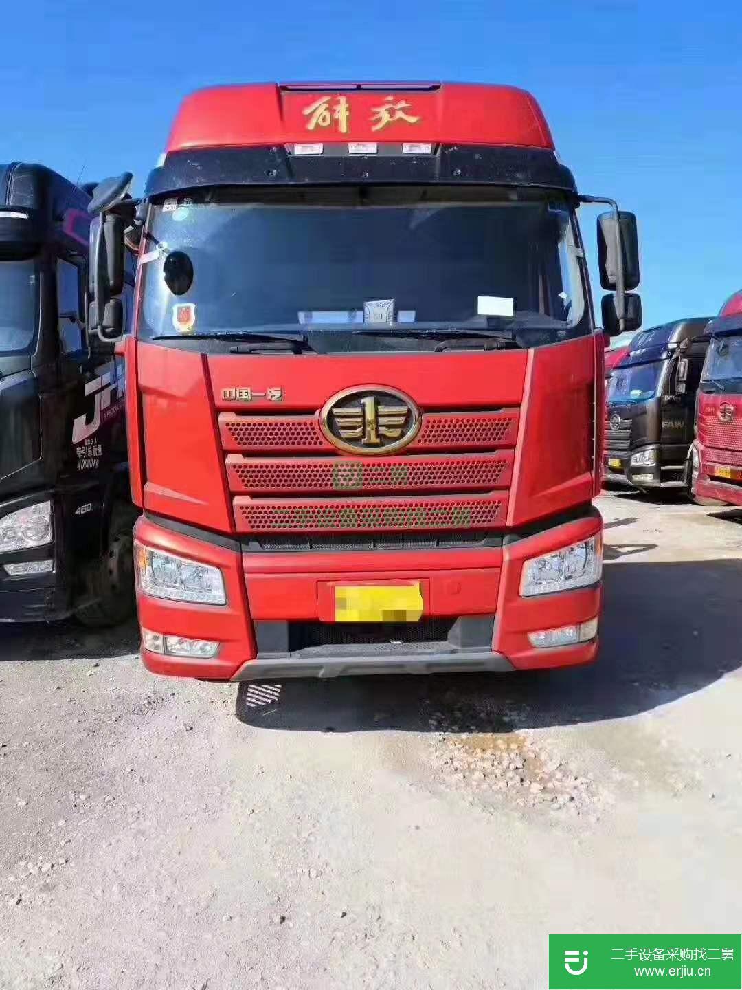 湖南出售二手一汽解放J6P平板車