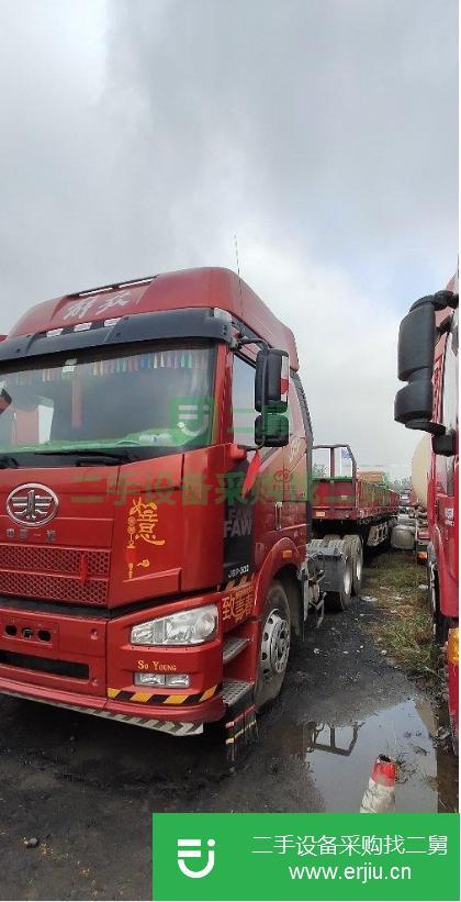 廣東出售二手一汽解放J6P平板車