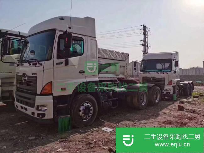 廣東出售二手廣汽日野牽引車
