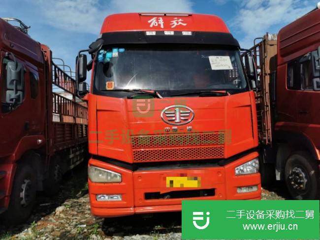 江西出售二手一汽解放廂式貨車