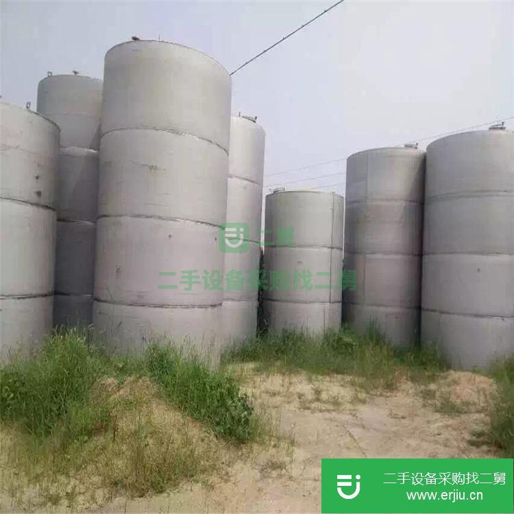 山東出售二手2噸不銹鋼儲罐