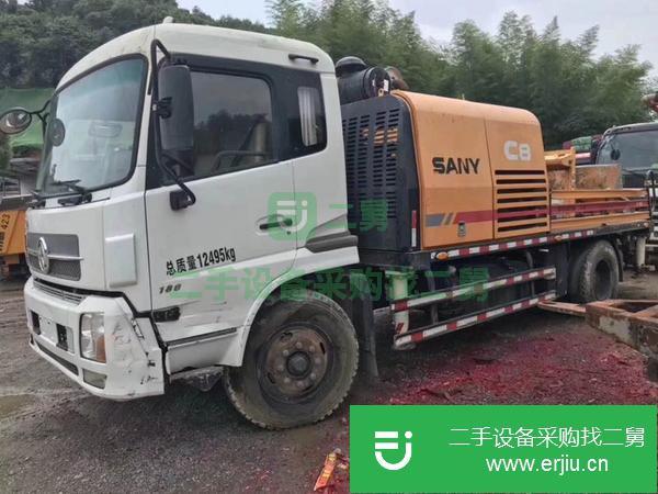 河北出售二手三一車載泵，車況板正