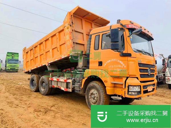 山西出售二手德龍后八輪工程自卸車