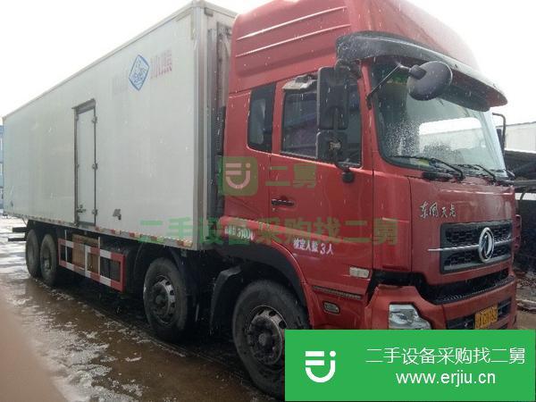 遼寧出售二手東風天龍前四后八冷藏車