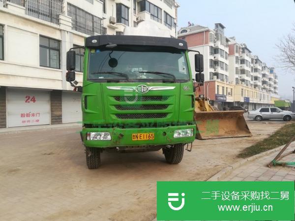 山東出售二手豪沃后八輪自卸車