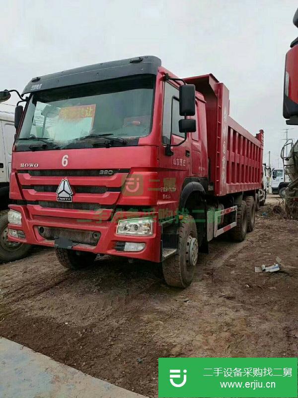 河北出售二手豪沃后八輪自卸車