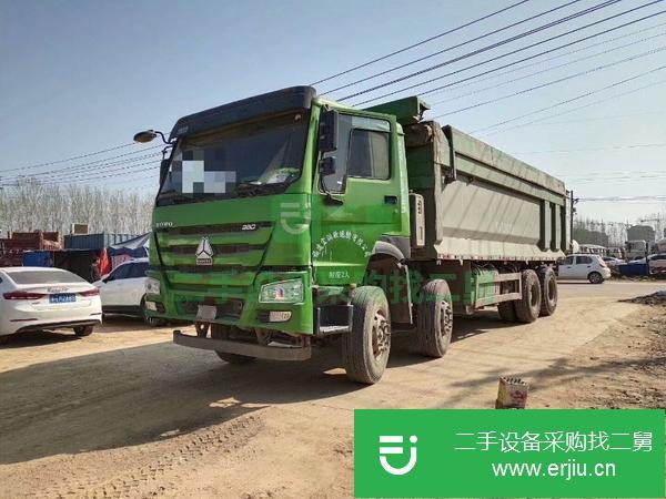 河南出售二手的自卸車，手續齊全 支持分期付款