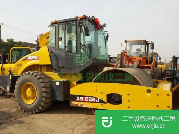 湖北出售二手22噸壓路機