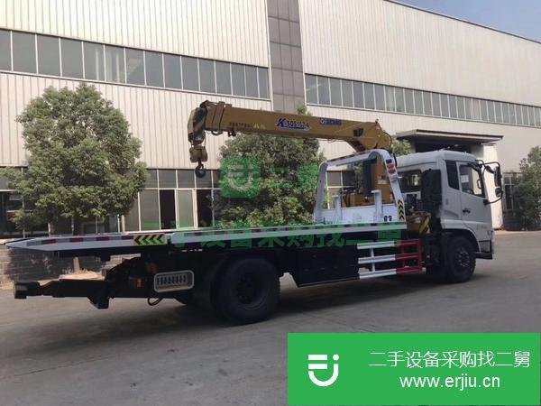 湖北出售二手的清障車帶吊