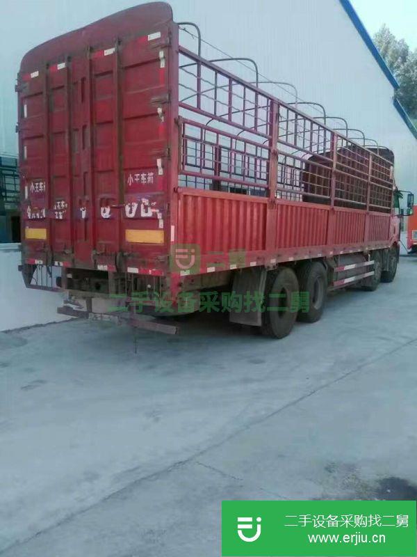 廣東出售二手解放j6倉欄載貨車