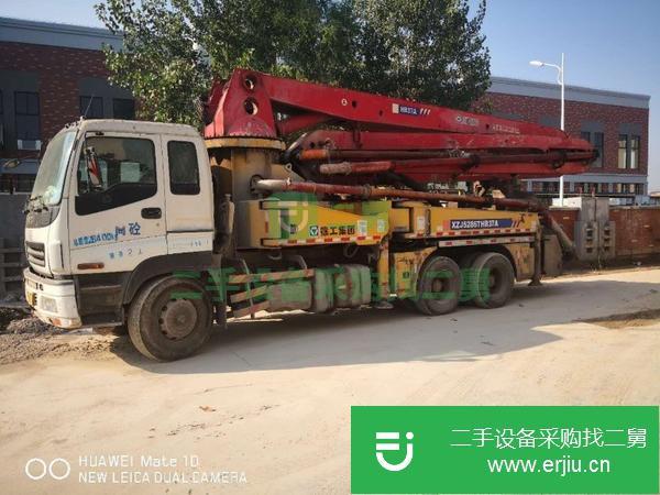 江蘇出售二手37米泵車