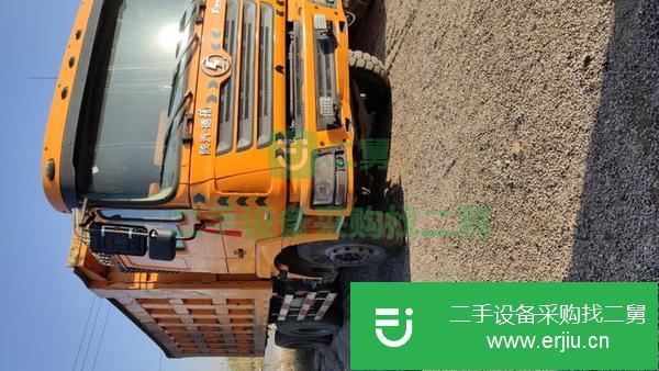 山西出售二手陜汽德龍后八輪自卸車
