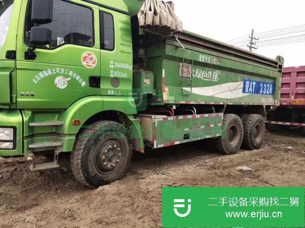 山東出售二手德龍自卸車