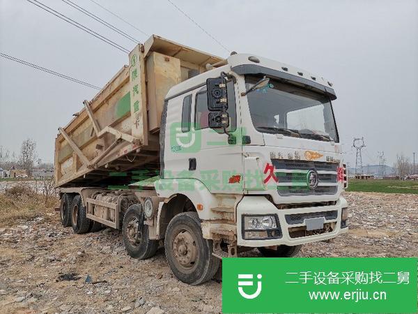 吉林出售二手前四后八德龍自卸車 2米箱高