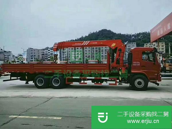 湖北出售轉讓陜汽軒德后八輪吊車 玉柴240馬力