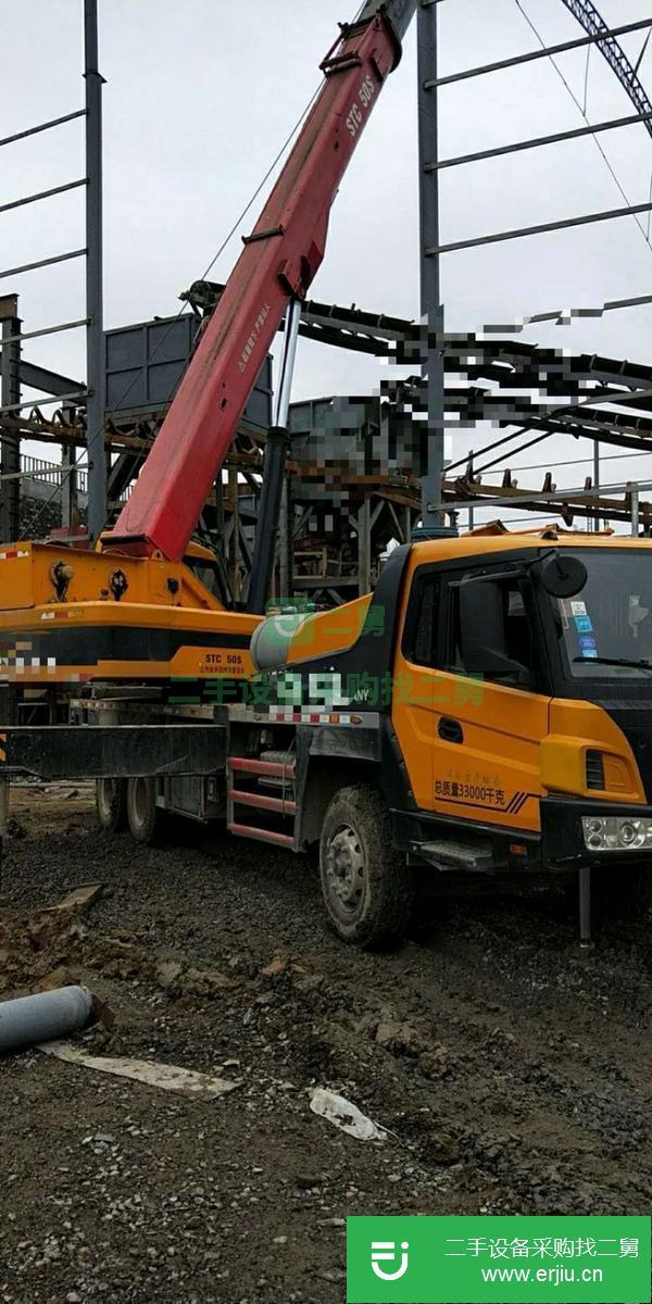 陜西出售二手三一吊車25噸