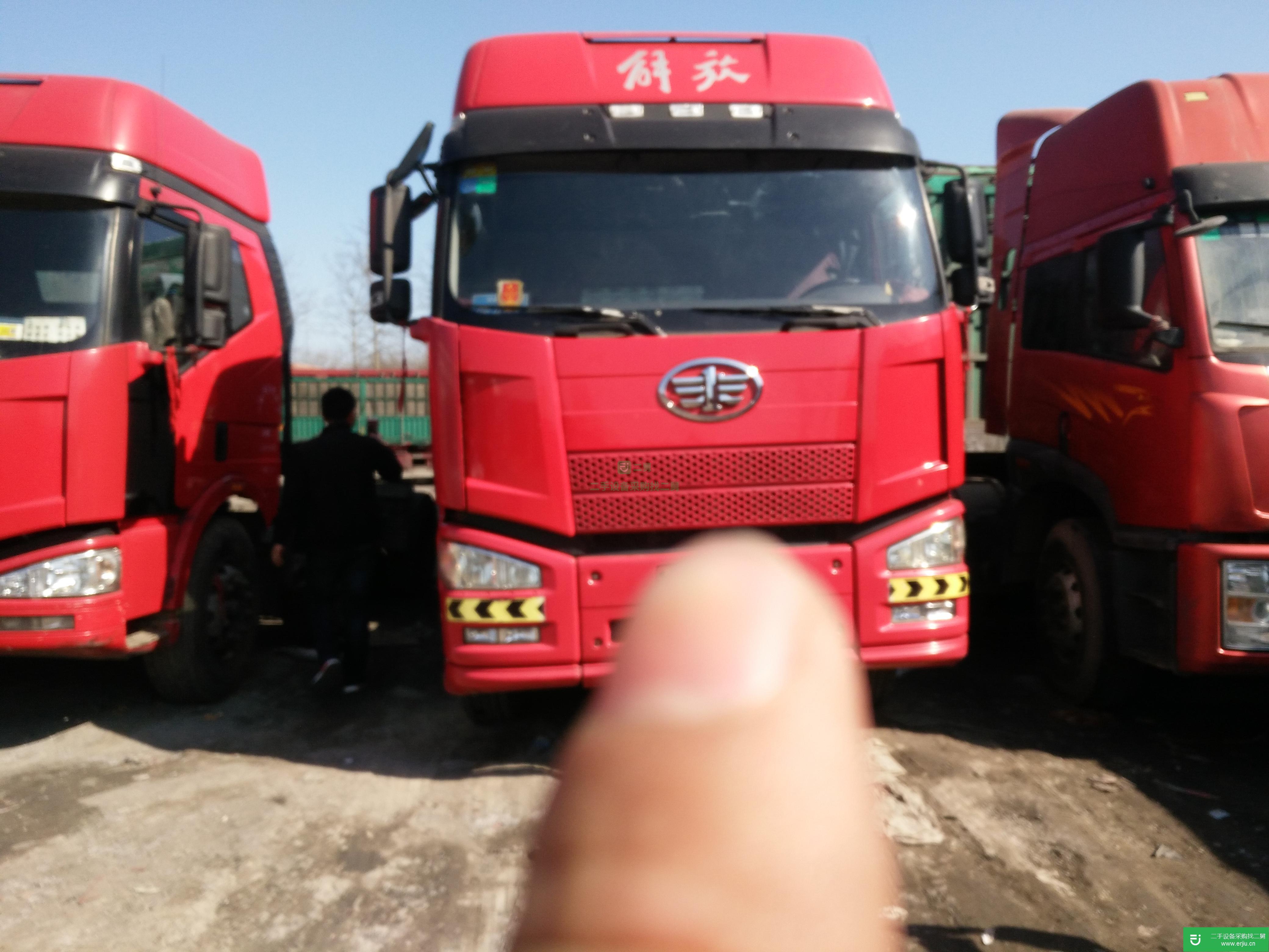 河北出售二手解放J6P牽引車