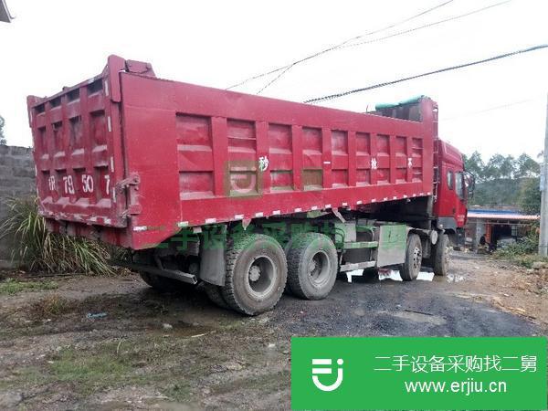 廣東出售二手340馬力前四后八霸龍自卸車