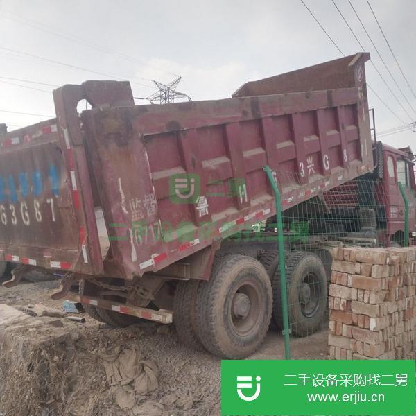 山東出售二手德龍自卸車