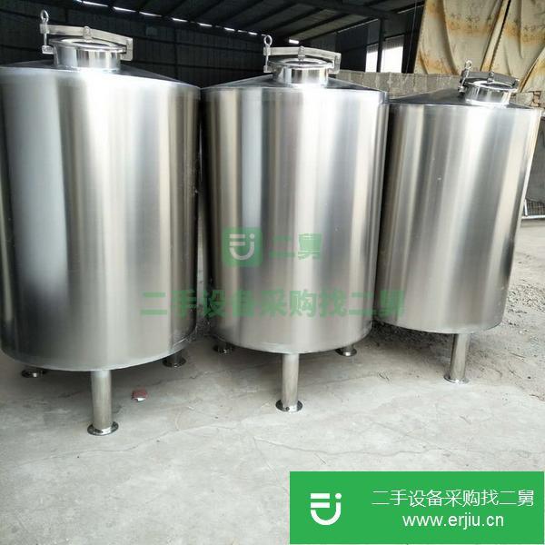 山東出售二手不銹鋼儲罐
