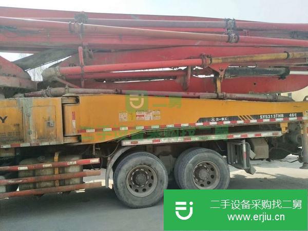 內蒙古出售二手46米泵車