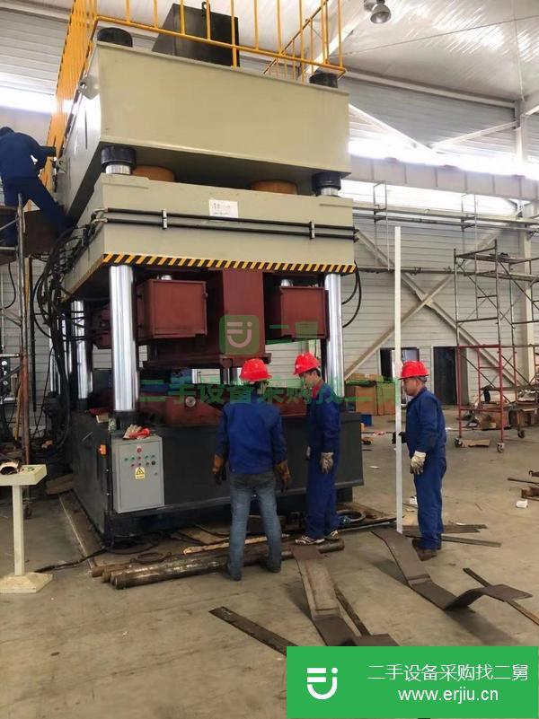 山東出售二手粉末磚成型液壓機