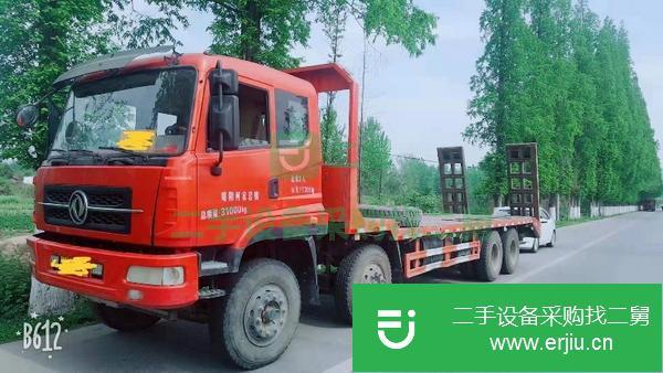 云南出售二手前四后八輪平板運輸車