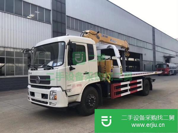 湖北出售二手的清障車帶吊