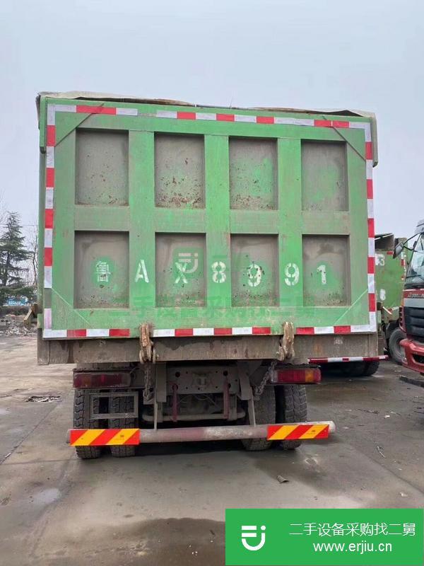 河南出售二手豪沃前四后八自卸車