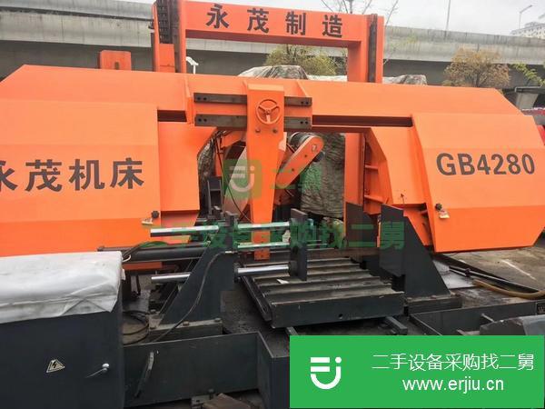 江蘇出售二手永茂GB4280龍門鋸床