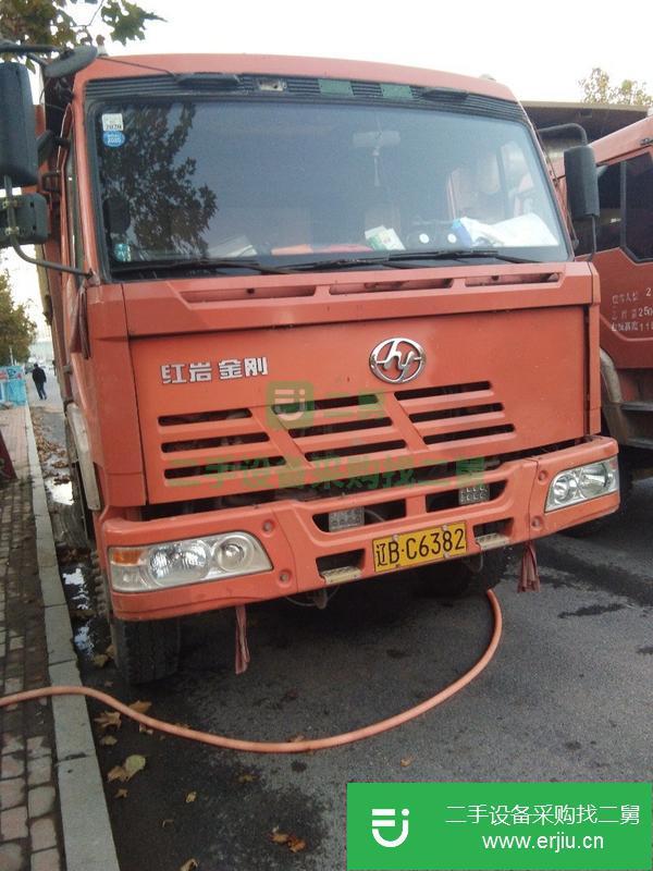遼寧出售二手紅巖金剛自卸車