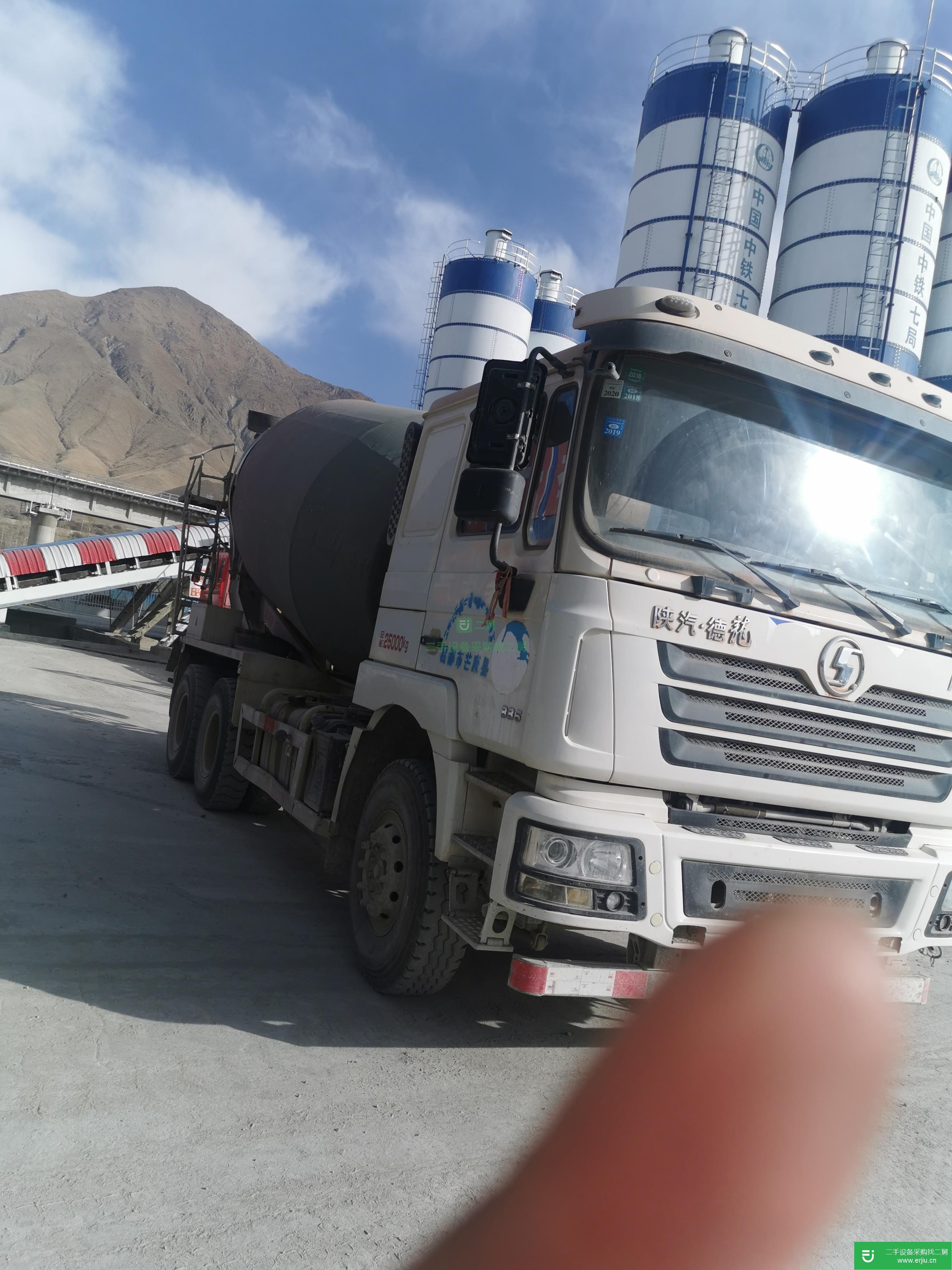 西藏出售二手陜汽重卡攪拌車