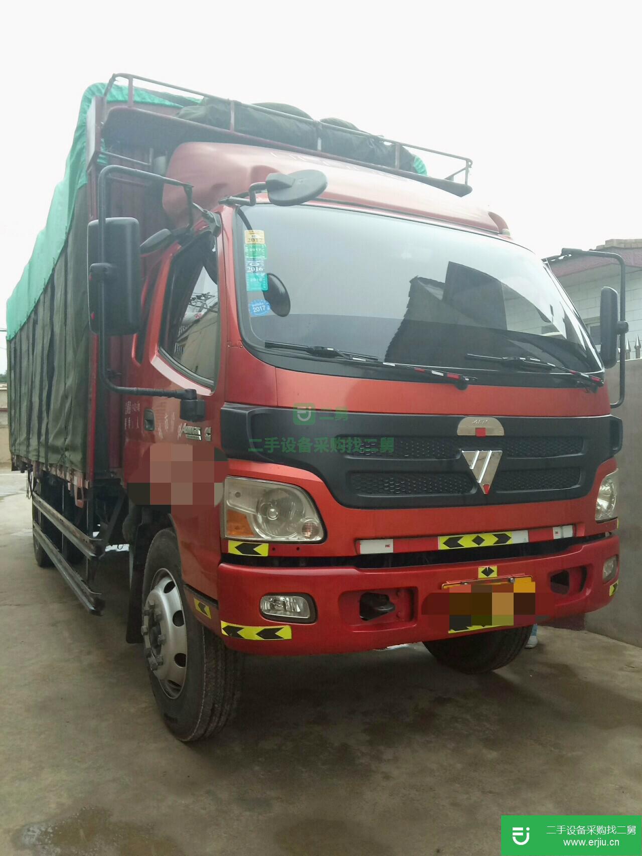 甘肅出售二手福田倉欄載貨車