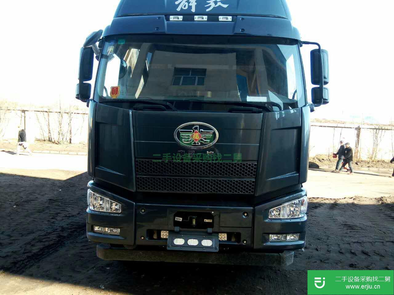 黑龍江出售二手解放J6P自卸車