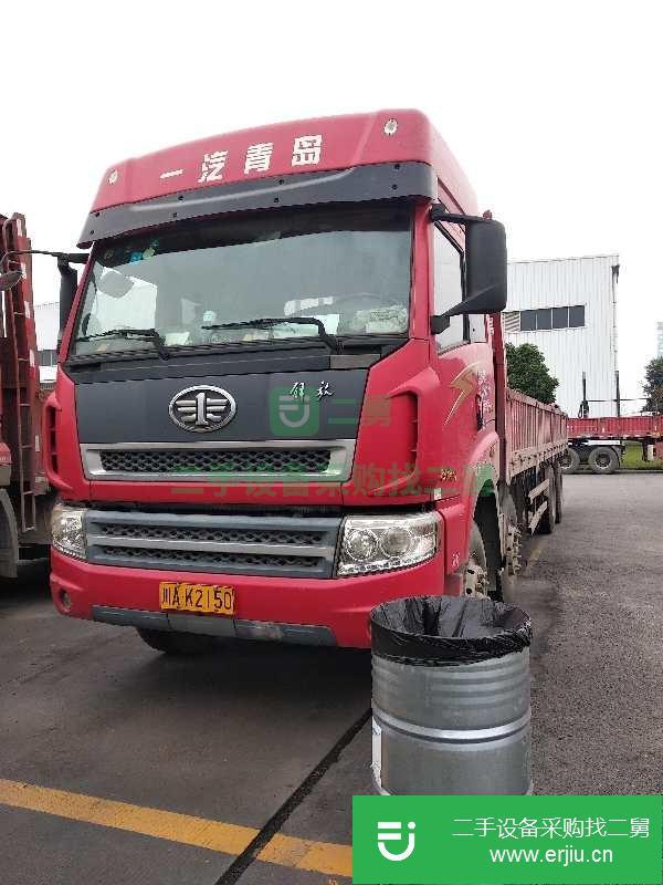 四川出售二手一汽解放J6P平板車