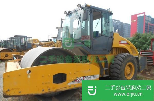湖北出售二手22噸壓路機