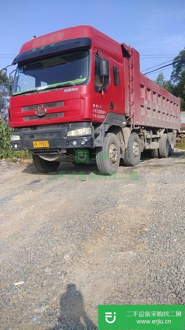 廣東出售二手340馬力前四后八霸龍自卸車