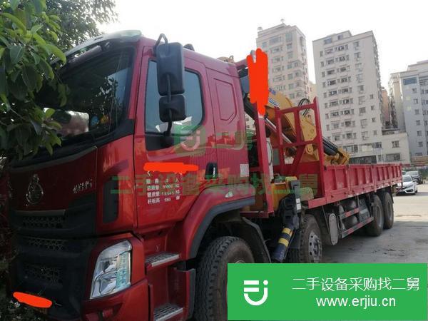 廣東出售二手25噸徐工隨車吊