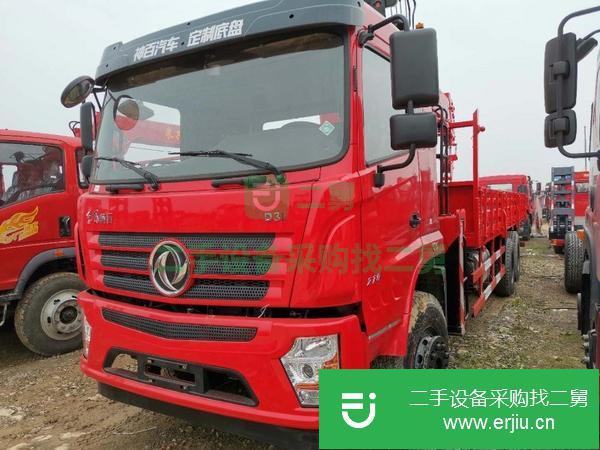 湖北出售轉讓東風華神吊車  12噸后八輪270馬力