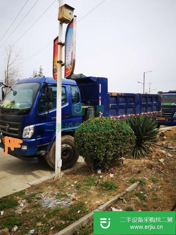 河南出售二手福田金剛前四后四自卸車