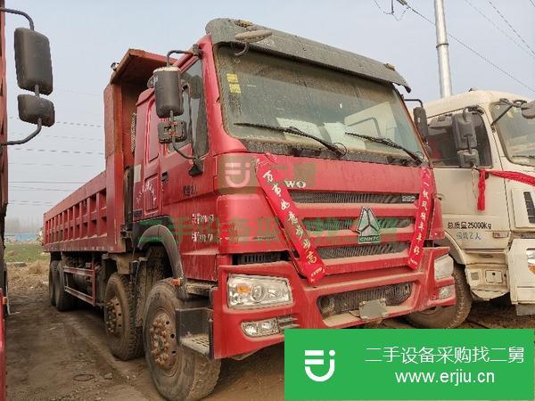 廣西出售二手豪沃前四后八自卸車