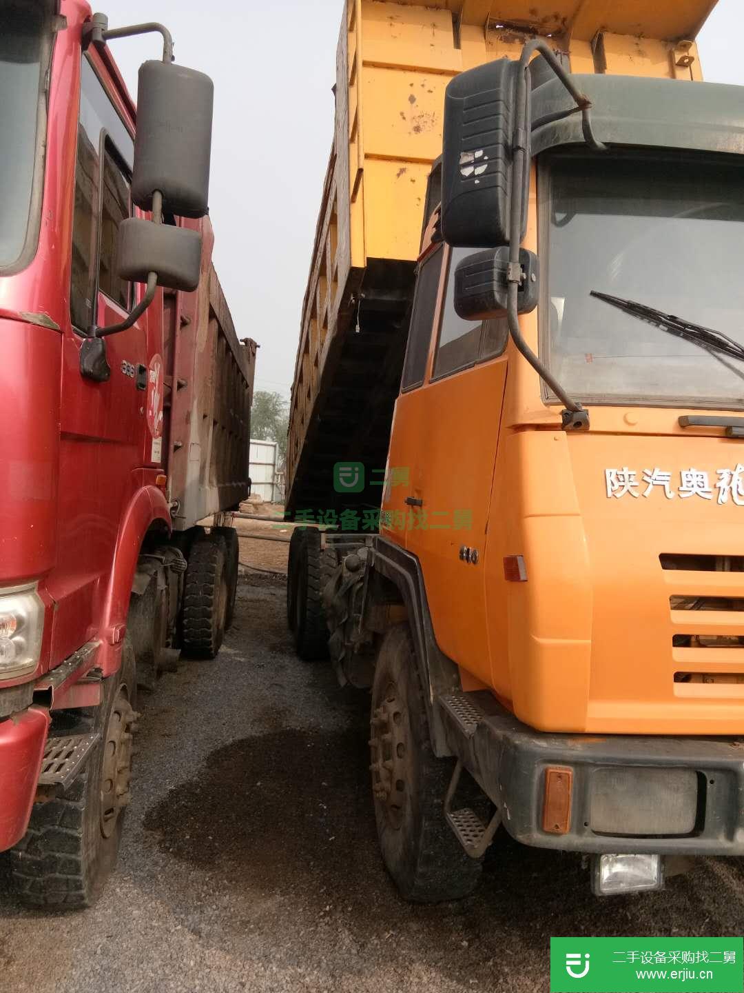 山西出售二手陜汽奧龍自卸車