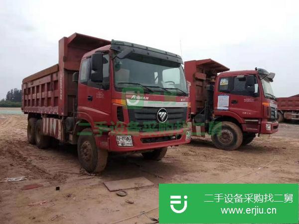 安徽出售二手歐曼后八輪自卸車