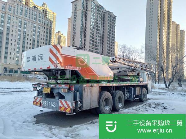 黑龍江出售二手中聯(lián)汽車吊
