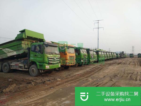江蘇出售二手歐曼環(huán)保渣土自卸車
