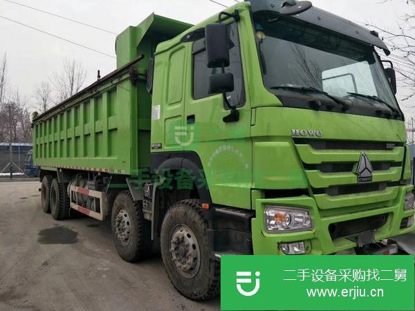 吉林出售19年前四后八豪沃自卸車8.6米